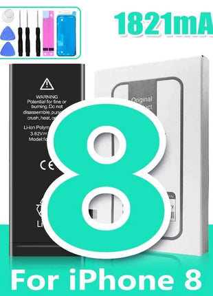 XDOU 2026 NEW Battery For iPhone 7 8 6S 6 Plus X XR 11 11Pro Xs Max High Capacity Phone Bateria + Free Tools