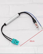 Antenna radio speciale per auto AM/FM Amplificatore di segnale radio audio Doppio adattatore antenna per antenna radio Fakra RF per Volkswagen
