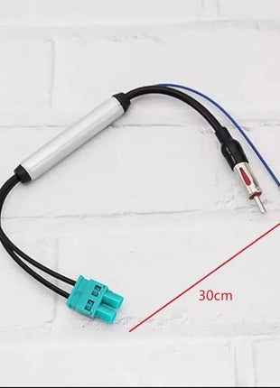 Antenna radio speciale per auto AM/FM Amplificatore di segnale radio audio Doppio adattatore antenna per antenna radio Fakra RF per Volkswagen