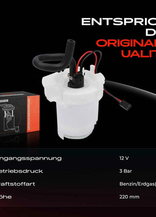 Pompa carburante Frankberg 1x per Opel Astra G Caravan Combo van/MPV Tour Corsa C van/hatchback Saab 702701080 93185093