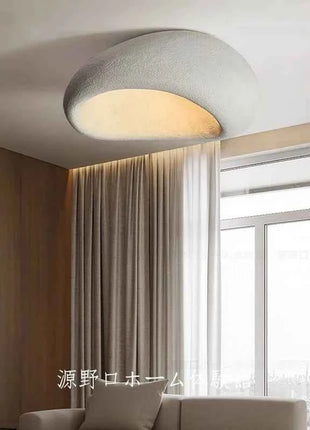 Plafoniera a LED giapponese Wabi Sabi Nido di uccello creativo Lampada da studio per bambini Lampada da camera da letto Home Deco Lampada a sospensione a soffitto per soggiorno