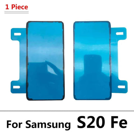 Adesivo adesivo Custodia posteriore Copribatteria Nastro impermeabile per Samsung S20 S21 FE S23 S22 Plus Ultra S23Ultra S21 Plus