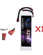 3S Lipo Battery 11.1V 5200mah 60C For RC Car Quadcopter Drone Airplane Helicopter With XT60 Deans T XT90 EC5 11.1V Battery