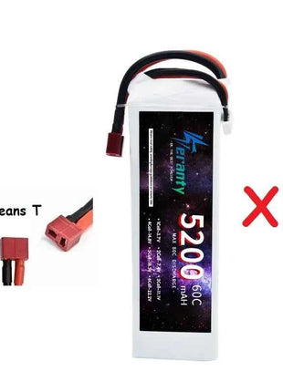 3S Lipo Battery 11.1V 5200mah 60C For RC Car Quadcopter Drone Airplane Helicopter With XT60 Deans T XT90 EC5 11.1V Battery