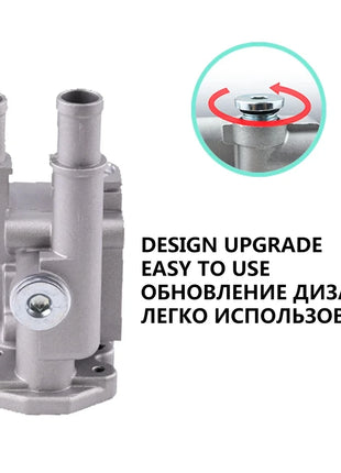 Coperchio alloggiamento termostato in alluminio per Chevrolet Chevy Cruze Aveo Orlando per Opel Astra Zafira Signum Moka 96984103 96817255