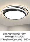 Type F Black 50CM / Dimmable with remote