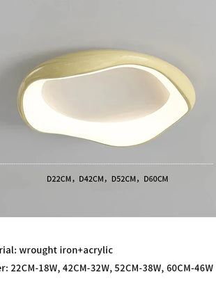 Minimalismo moderno Lampada da soffitto a LED Decorazioni per la casa Camera da letto Apparecchio per bambini Corridoio Balcone Lampada a sospensione a soffitto Luce per ingresso