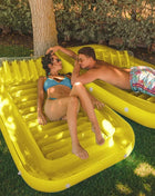 Piscina gonfiabile per prendere il sole Letto galleggiante Piscina gonfiabile per prendere il sole Letto galleggiante Piscina esterna Riposo del gioco Materasso ad aria