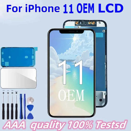 A2111 A2221 A2223 OLED Pantalla for iphone 11 LCD Display Touch Screen Digitizer Assembly for iPhone 11 LCD Screen Replacement