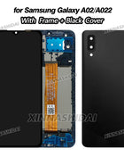 6.5-inch LCD Display for Samsung Galaxy A02, Touchscreen Digitizer for Samsung A022 LCD SM-A022M A022F A022G, Spare Parts