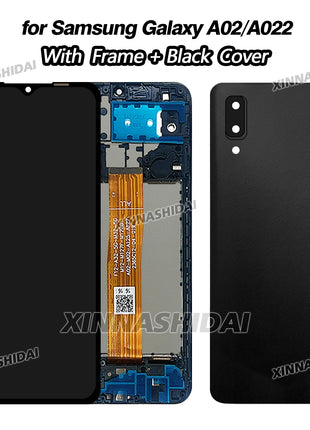 6.5-inch LCD Display for Samsung Galaxy A02, Touchscreen Digitizer for Samsung A022 LCD SM-A022M A022F A022G, Spare Parts