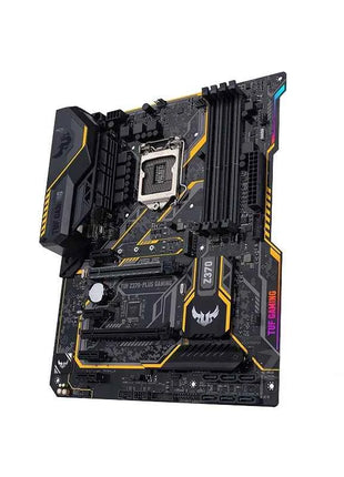 ASUS TUF Z370-PLUS GAMING Z370 LGA 1151 Motherboard LGA 1151 For i7-8700K i5-8600K i7-9700K CPU DDR4 M.2 HDMI Gaming Mainboard