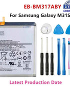 Original Quality Battery For Samsung S21 Ultra S21 Plus S20 FE A51 A70 A41 Note 20 Ultra A02S Phone Bateria Replacement