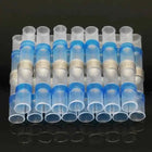 50PCS Heat Shrinkable Wire Connectors SST21 Waterproof Sleeve AWG22-18 Butt Electrical Splice Tinned Solder Seal Terminal