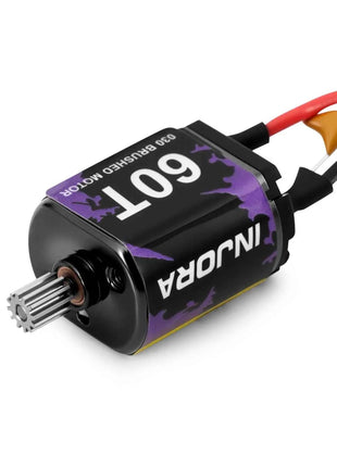INJORA 60T 030-Size Brushed Motor for 1/30 Axial SCX30 (2-Pack)