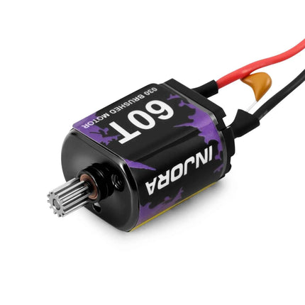 INJORA 60T 030-Size Brushed Motor for 1/30 Axial SCX30 (2-Pack)