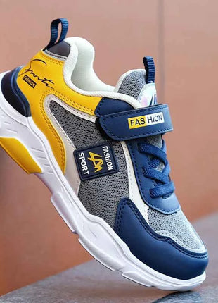 Scarpe da ginnastica per bambini Scarpe sportive casual per bambini per ragazzi Scarpe da corsa per scuola per ragazze con gancio e anello per bambini in rete estiva traspirante
