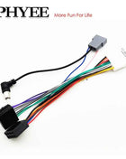 Cablaggio autoradio 20P unità principale connettore ISO antenna spina cavo adattatore per Nissan Qashqai J10 Versa Cube Sentra X-trail