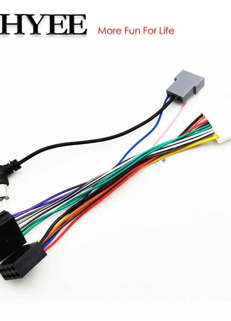 Cablaggio autoradio 20P unità principale connettore ISO antenna spina cavo adattatore per Nissan Qashqai J10 Versa Cube Sentra X-trail