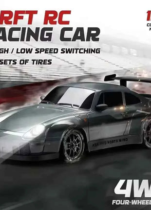 New 4WD Remote Control Drift Car Full Size 1:24 Mini Remote Control Racing Car Model 2.4G Radio High Speed RC Car Boy Toy Gift