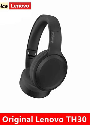 Lenovo TH30 Wireless Bluetooth Headphones with Headwear Earmuffs, Sports Earphones, Esports Games with Microphone