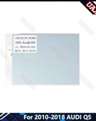 Telaio della Fascia dell'autoradio per AUDI Q5 2010-2018 pannello Stereo da 10.1 pollici cablaggio adattatore per cavo di alimentazione Decoder Canbus