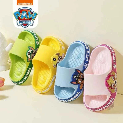 Paw Patrol Chase Zoccoli per bambini Scarpe per bambini per interni ed esterni, Decorazione traspirante con suola antiscivolo ad asciugatura rapida, comode pantofole