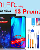 PINZHENG High Quality INCELL LCD OLED Screen for iPhone 14 Pro 15 Plus 13 Pro Max Display for iPhone Replacement with Tools