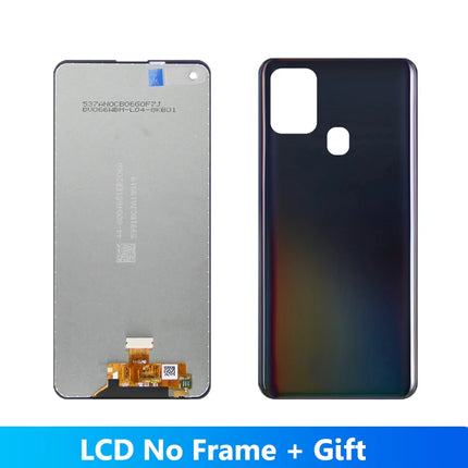 Schermo da 6,5 "A21S con cornice per pantalla Samsung Galaxy A21S A217F Display LCD Touch Screen Digitizer Sostituzione