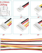 5/10 Pz Micro JST PH 2.0mm Maschio/Femmina Connettore Con Filo 100/200/300mm Cavo 2/3/4/5/6/8/10P Spille Ponticello Linea Per Arduino