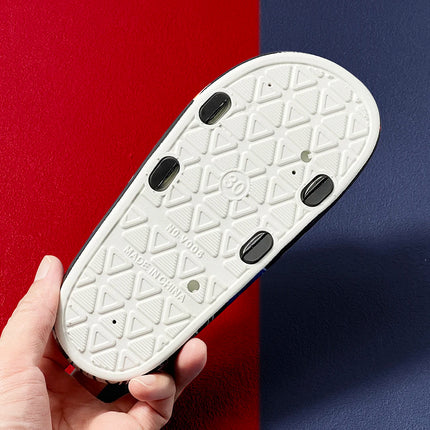 Pantofole per bambini per bambini Cartoon Anime Sandali open toe con motivo supereroe per diapositive per ragazzi e ragazze