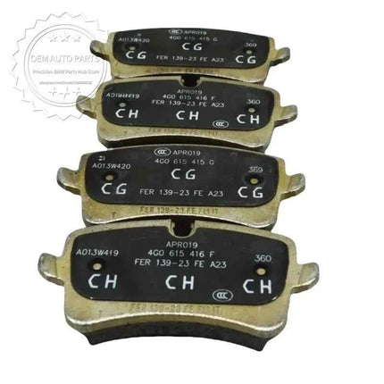 OEM 4G0698451L 4G0698451K 4H0698451A  4G0698451B 4G0698451C 4G0698451H  Rear Brake Pads Fit For AUDI RS5 A6 C6 RS7 RS4 A7 A8