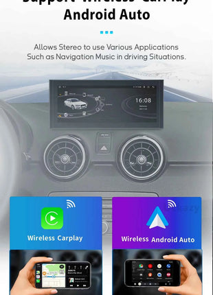 8 Core Android 14 Wireless Carplay For AUDI A1 2012-2018 Radio Video Multimedia GPS Navigation Stereo Screen Head Unit 4G