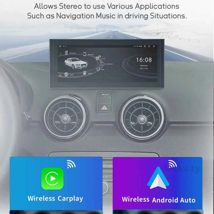 8 Core Android 14 Wireless Carplay For AUDI A1 2012-2018 Radio Video Multimedia GPS Navigation Stereo Screen Head Unit 4G
