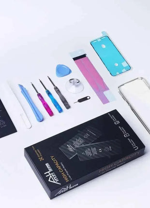 PINZHENG Real High Capacity Battery For iPhone 8 Plus SE 5S 6 6S 7 X Xr Xs Max Phone Replacement Batteries Warranty One Year