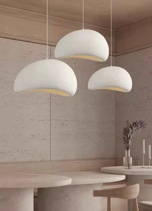 Lampada a sospensione a 3 teste Wabi Sabi moderna sala da pranzo cucina lampadario a soffitto decorazioni per la casa camera da letto soggiorno loft lampada a sospensione