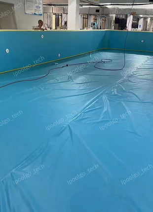 Durable Outdoor IPOOLGO Family Large Inflatable Adult Swimming Pool Rectangular Deep Action Pool Inflatable Kids Pool