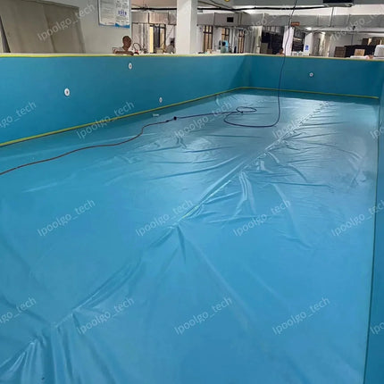 Durevole all'aperto IPOOLGO Famiglia Grande piscina gonfiabile per adulti Rettangolo Piscina ad azione profonda Piscina gonfiabile per bambini