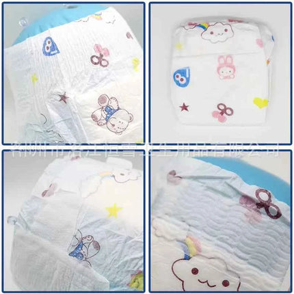 Baby Diapers, Ultra Thin & Breathable, Super Absorbent & Dry,50pcs/1pack， Multi - Size Soft Infant Nappies Diaper Bag (S/M/L/XL)