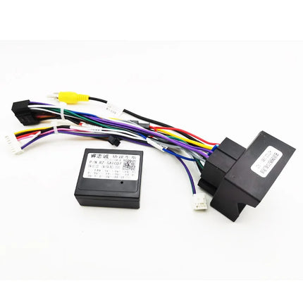Cablaggio Quadlock 40 Pin con Decoder CAN Bus per MG ZS HS 2017-2019, Supporto SWC, Plug&Play, Adattatore Cavo Android Auto 16 Pin