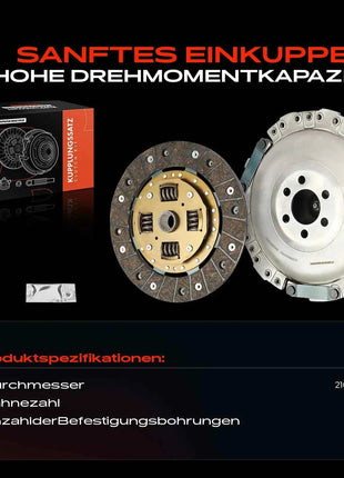 Kit Frizione Frankberg 1x per VW Golf IV 1J1, Golf IV Variant 1J5, Bora 1J2, Bora Variant 1J6, Seat Leon 1M1 621300609