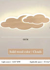 Wood color 62CM / 3 Color No Remote