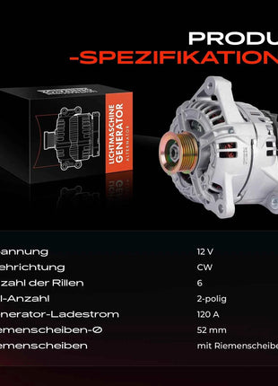Generatore di luce Frankberg 1x per Porsche 911 Boxster 996 986 3.4 Carrera 4 S 3.2L 996-603-012-03 0124515042 13810 13810N