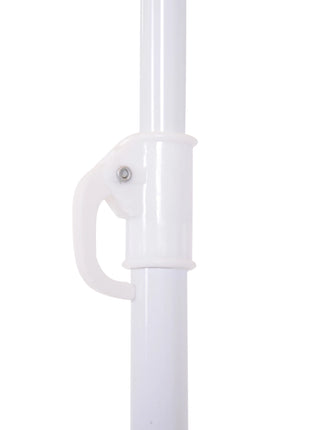 Outsunny Ombrellone da Spiaggia e Giardino a 8 Stecche con Palo Inclinabile e Design Portatile, in Poliestere e Metallo, 1.6x2 m, Beige