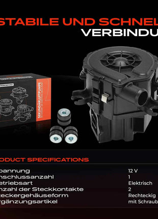 Frankberg 1x Pompa aria secondaria per Subaru Forester Impreza Hatchback Legacy IV Outback 14828AA050 AIP29