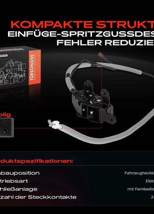Frankberg 1x Serratura Portellone Posteriore per BMW X5 E70 3.0L 4.8L 2006-2013 7183196 51247183196