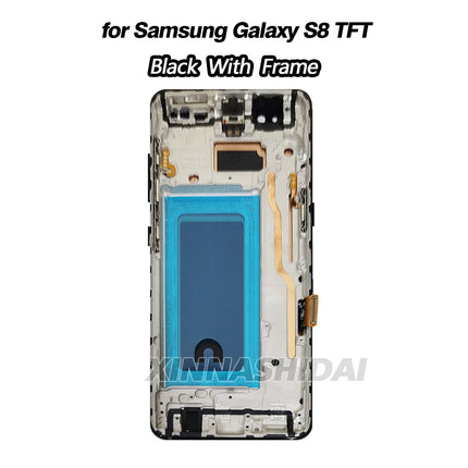 Display LCD TFT per Samsung Galaxy S8 con Touch Screen e Cornice, Assemblaggio Digitalizzatore Sostitutivo