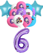 Decorazioni per feste di compleanno a tema stoviglie: tovaglioli di carta, bicchieri, piatti, scatole per caramelle, sacchetti regalo, striscioni e fondali per feste per bambini
