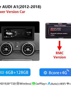 8 Core Android 14 Wireless Carplay For AUDI A1 2012-2018 Radio Video Multimedia GPS Navigation Stereo Screen Head Unit 4G