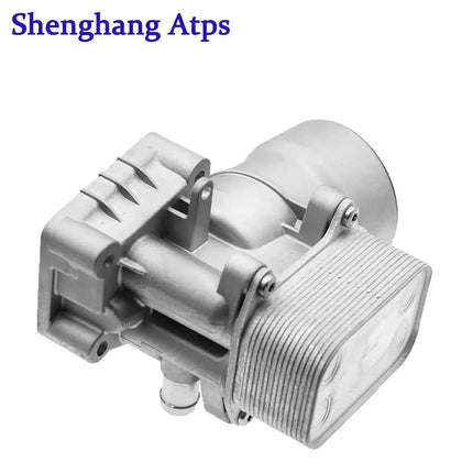 Aluminium Oil Cooler Housing & Radiator For VW Passat Polo Caddy Tiguan EOS Seat Skoda 2.0L TDl 03L115389C 03L115389H 03L117021C